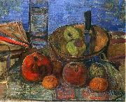 Still life with apples